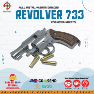 revolver 733 silver