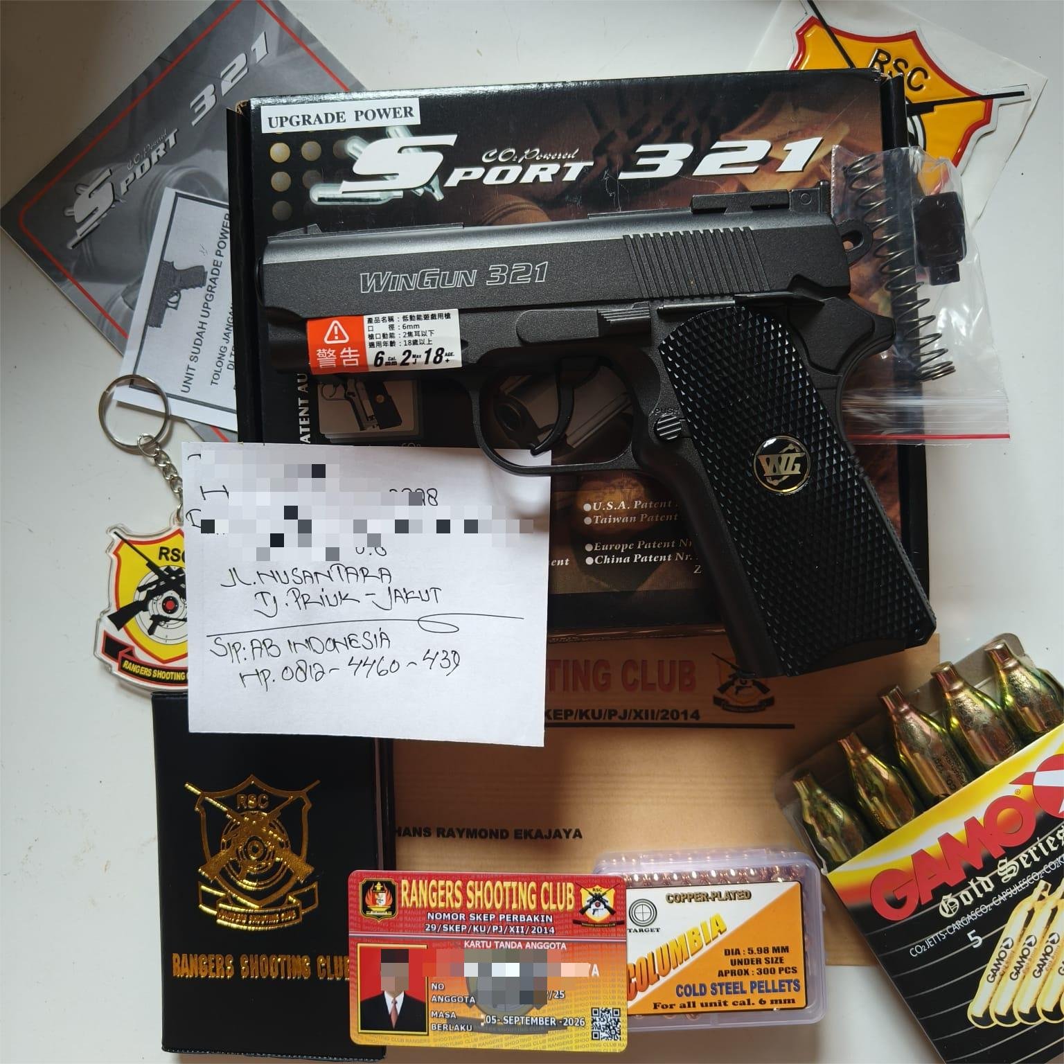 COLTDEFENDER RCF 321 UPGRADE FREE GAS 5 BOTOL DAN GOTRI 300 BUTIR - Gambar 5