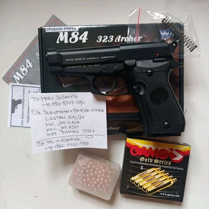 BARETTAM84 HITAM UPGRADE FREE GAS 5 BOTOL DAN GOTRI 300 BUTIR - Gambar 3