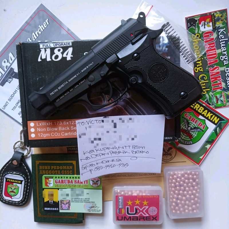 BARETTAM84 HITAM UPGRADE FREE GAS 5 BOTOL DAN GOTRI 300 BUTIR - Gambar 2