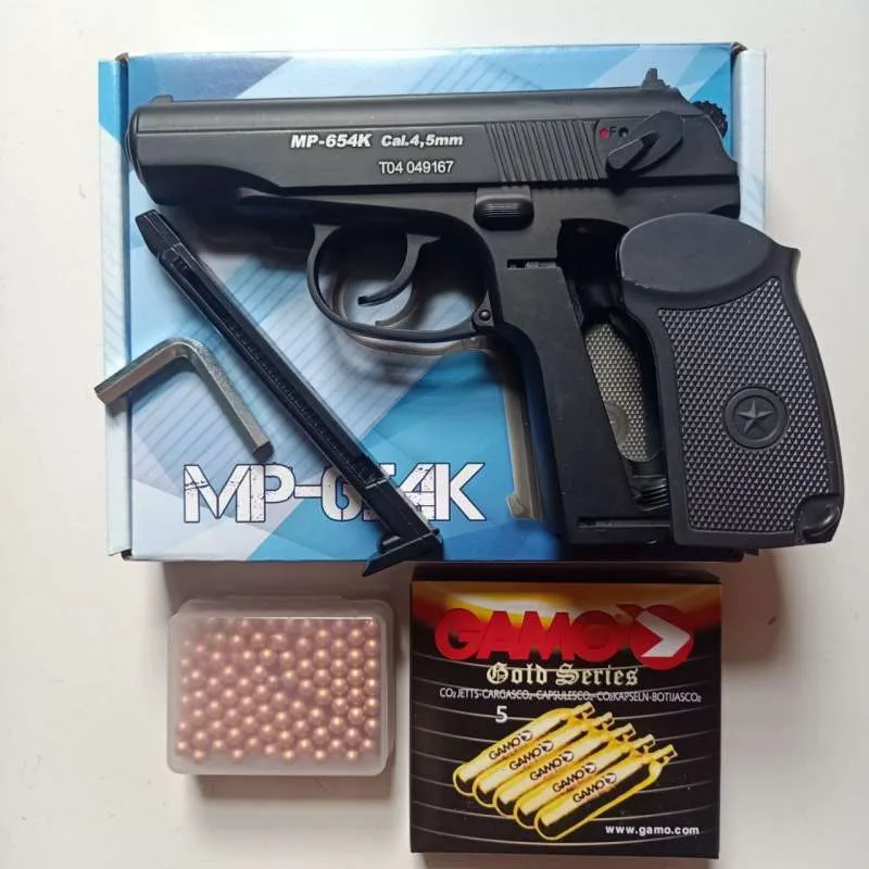 MAKAROV MP-654KS UPGRADE BONUS GAS 5 BOTOL DAN GOTRI 300 BUTIR - Gambar 4