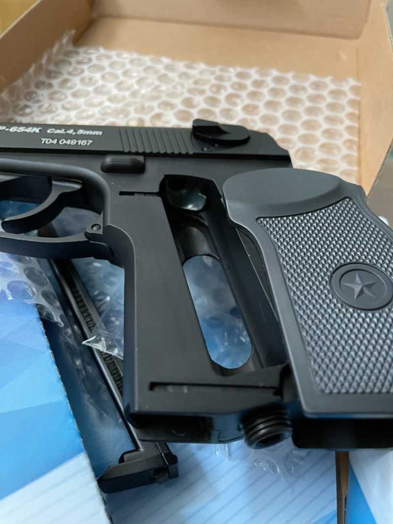 MAKAROV MP-654KS UPGRADE BONUS GAS 5 BOTOL DAN GOTRI 300 BUTIR - Gambar 2