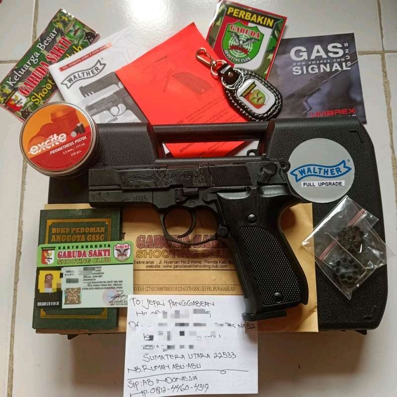 WALTHER CP88 MIMIS BLOWBACK BONUS GAS 5 BOTOL DAN MIMIS 300 BUTIR - Gambar 2